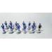 Subbuteo Andrew Table Soccer Panathinaikos 2001-2002 3rd kit  no bases no box only twelve figures